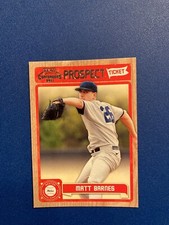 2011 Panini Playoff Contenders Prospect You Pick Bauer, Wong, Fulmer, Barnes, +