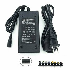 96W Universal Laptop Power Supply Charger Adapter w/ 8/42 Tips Notebook Charger