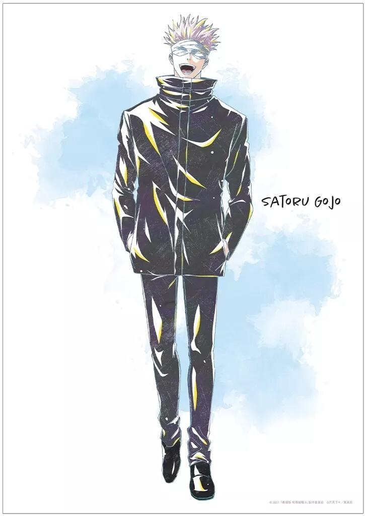 Matte poster] Satoru Gojo Jujutsu Kaisen 0 Ani-Art A3 size New