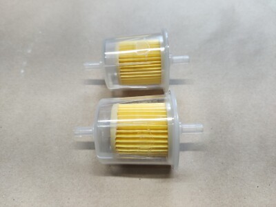 2 Pack Fuel Filters For Kohler 24 050 02 Bad Boy 063-5001-00 for 1/4'' Fuel Line