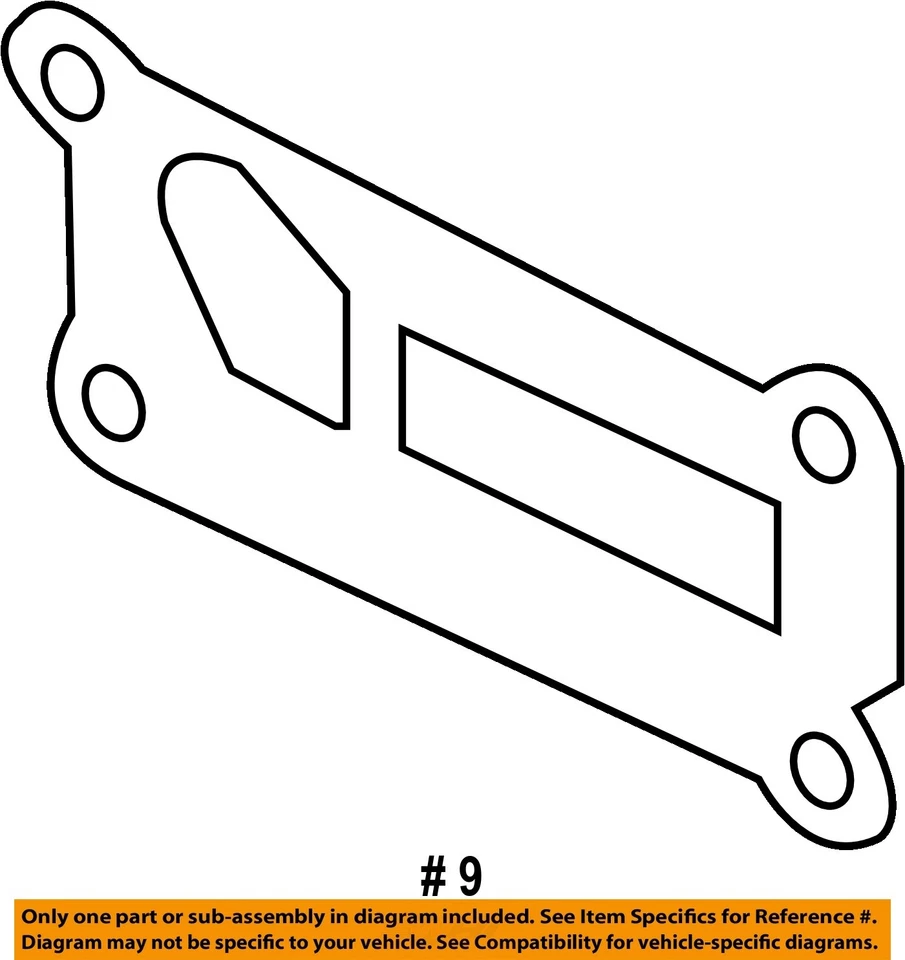 Ford OEM 01-23 C-Max Motor Transaxle Piezas-Junta Adaptador 1S7Z6840AA Foto 2 de 2