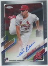 2021 Topps Chrome Rookie Auto #RA-SEL Seth Elledge Cardinals RC
