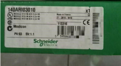 NEW SCHNEIDER 140ARI03010 Analog Input Module Free Ship US