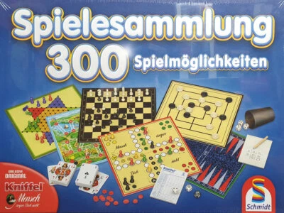 Schmidt Spiele Spielesammlung 300 Spielmöglichkeiten Gesellschaftsspiele