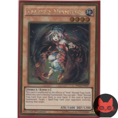 Yugioh Traptrix Myrmeleo PGL2-DE037 Gold Rare 1. Auflage NM