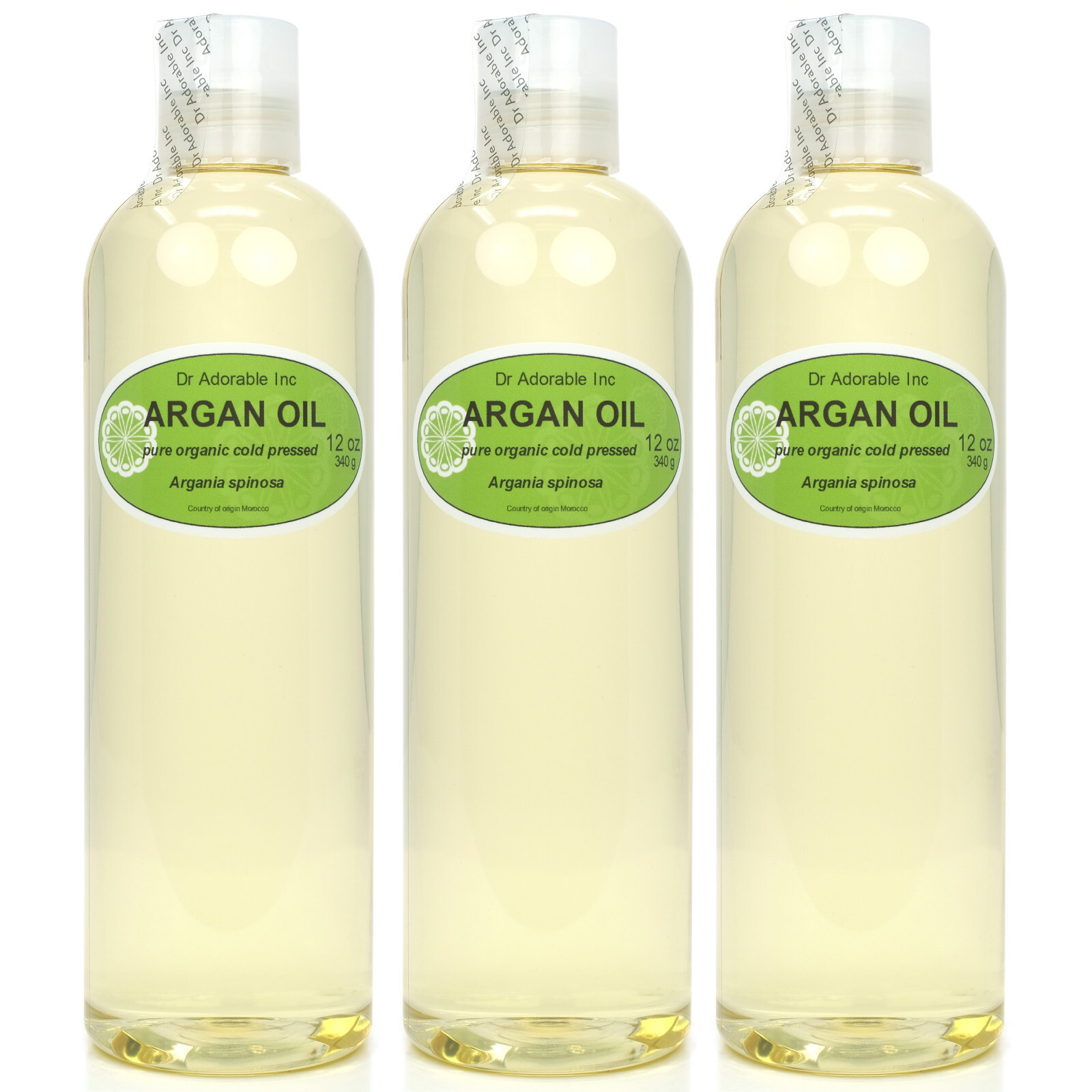 ORGANIC ARGAN CARRIER OIL COLD PRESSED 2 OZ 4 OZ 8 OZ 12 OZ 