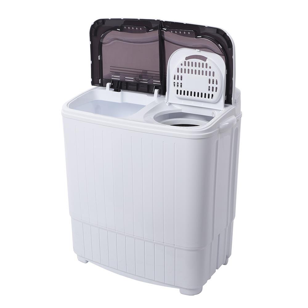 Home Portable Mini Twin Tubs Washing Machine 360W 14.3lbs Washer