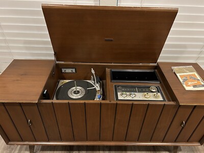 Mid Century Zenith Stereo Console X930 | eBay