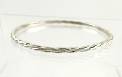 925 Sterling Silver Braided Chain (A