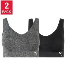 Puma Women's Seamless Sports bra 2 Pack