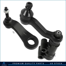 Fit For 11-19 Chevrolet Silverado 3500 HD 2x Front Steering Pitman Arm Idler Arm