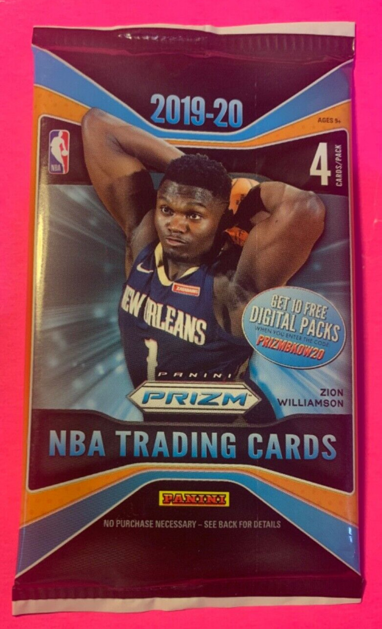 2019-20 Prizm Pack Zion Williamson/Morant/Herro/Kobe Bryant/Silver/Purple?Auto??