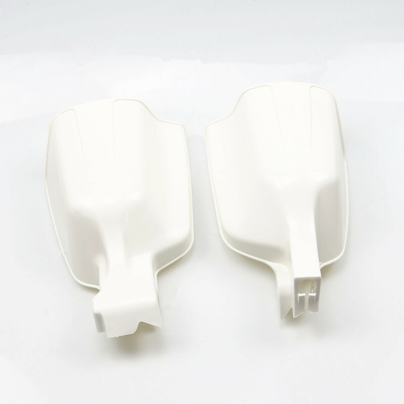 ホワイト バンパーカバー Universal White Hand Guard Protection Handguard For Kawasaki
