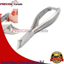 Medical-Grade Toenail Clippers   Podiatrist's Nippers for Thick and Ingrown Nail
