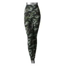 Simply Vera Vera Wang Women's High Rise Camo Live-In Leggings Large Medium