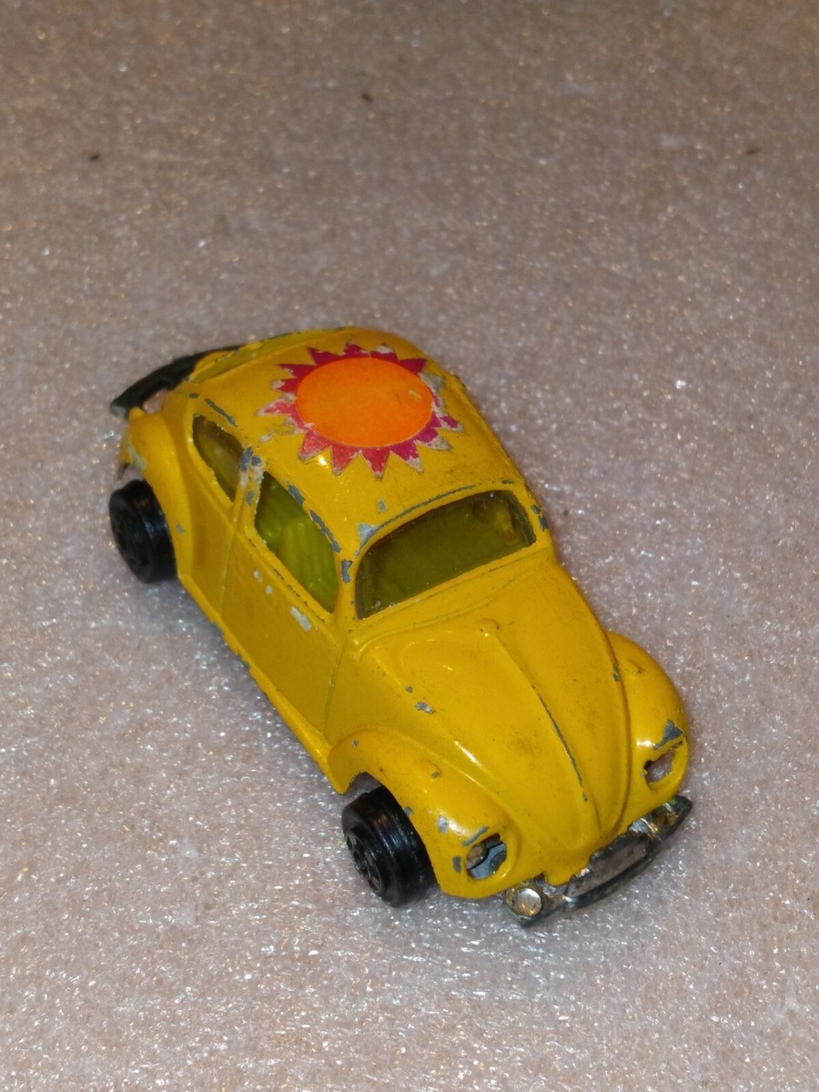 Vintage Zylmex Zee D20 Volkswagen Yellow Beetle Punch Buggy Bug