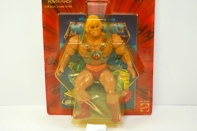 MOTU, He-Man, 8-back, Masters of the Universe, MOC, sealed figure