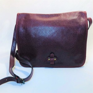 burgundy messenger bag