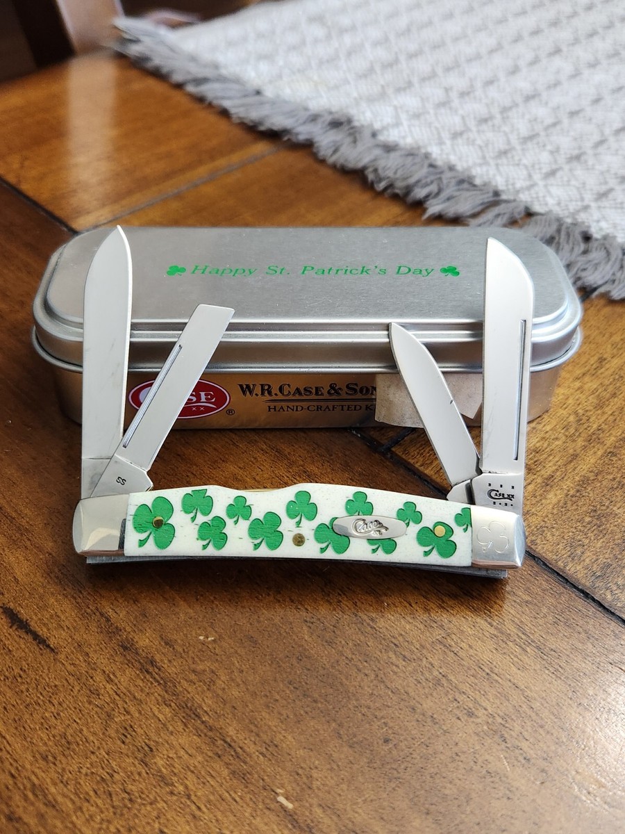 2013 Case XX Congress St. Patrick's Day Knife Item 10532 64052 JW