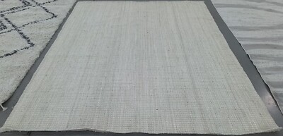 IVORY 8'-0'' x 10'-0'' Broken Thread Rug, Reduced Price 1172771245 NF730A-8