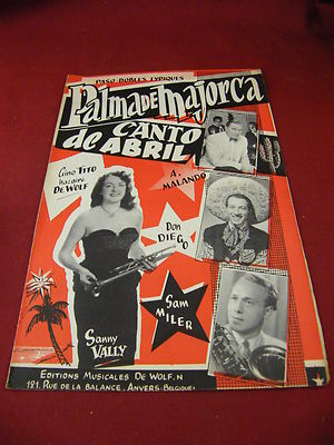 Partition Palma de Majorca Corner of April Sanny Valley Malando Don Diego