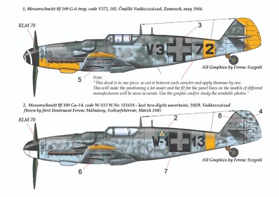 Had Models 1/48 G-14 / G-6 Trop decal sheet 48177