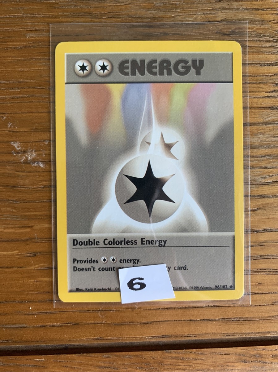 pokemon card double colorless energy Vintage Uncommon they can augment their card collections with booster packs that provide more cards Double Colorless Energy | Dex