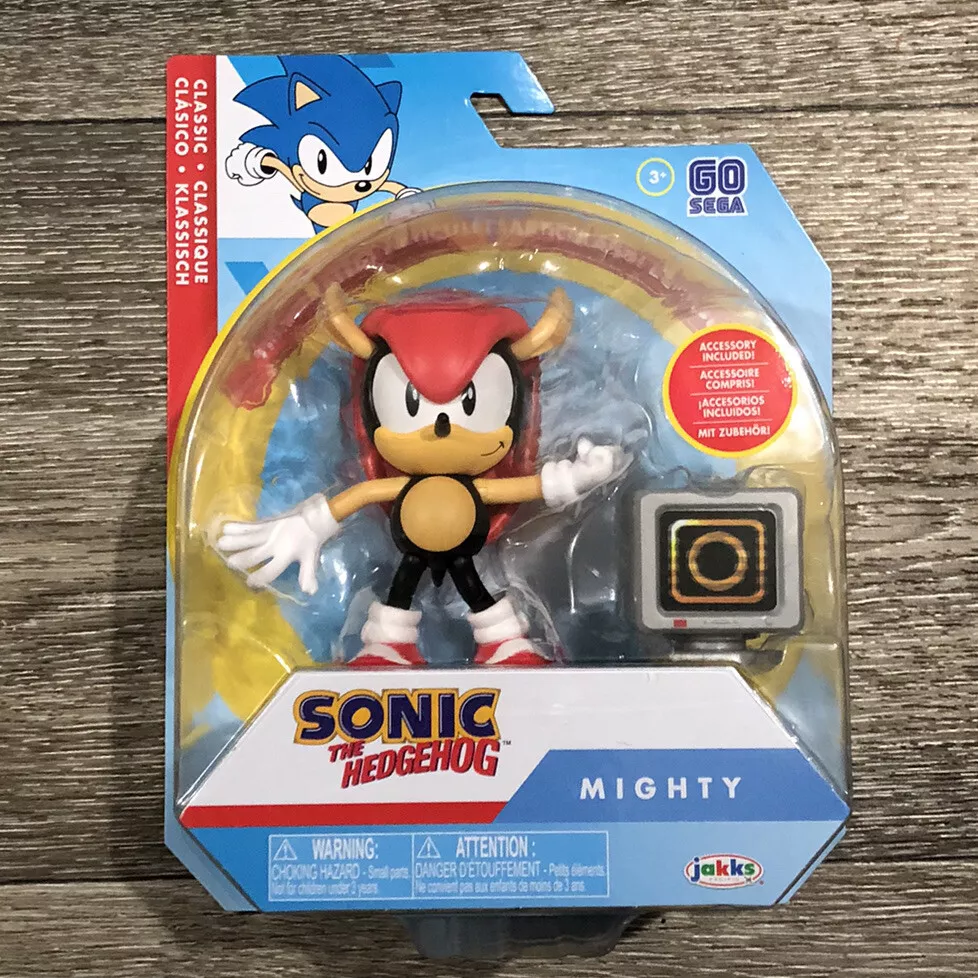 Sonic the Hedgehog Mighty the Armadillo 4 Inch Wave 5 Action Figure –  Insert Coin Toys