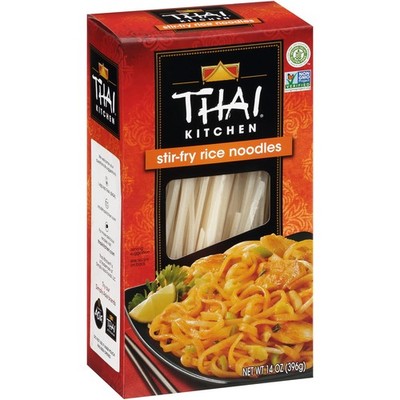 Thai Kitchen Gluten Free Stir Fry Rice Noodles, 14 oz 14 Ounce (Pack of 1) 