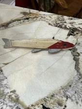 Randall Decoys Sucker Fish Spearing Decoy Lure- Red & White- Ice Fishing