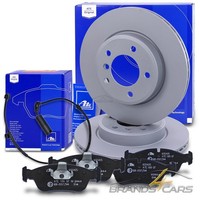 ATE Bremsscheiben Ø300 +BelÄGe +Warnkontaktkabel Vorne FÜR BMW 3-ER E46 Z4 E85