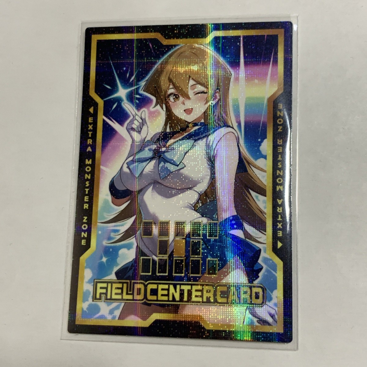 Alexis Rhodes X Sailor Mercury Yugioh Field Center Foil Card Holo Anime  Waifu