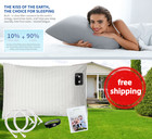 Grounding Pillowcase EMF Protection🛡&Better Sleep Organic Cotton|Free Shipping✈