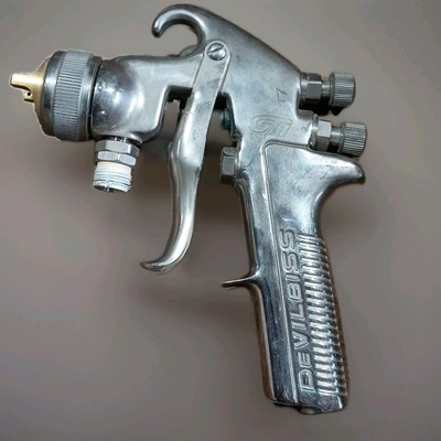 #ad #ad DeVilbiss GTI Spray Gun PAINT $118.37