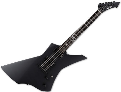 ESP LTD James Hetfield Snakebyte Electric Guitar in Black Satin B-Stock