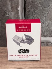 2025 Hallmark DARTH VADER'S TIE FIGHTER Star Wars Mini Keepsake Ornament H683