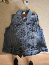 Levi s Denim Vest Women s Medium Sleeveless Country Concert Vest Western