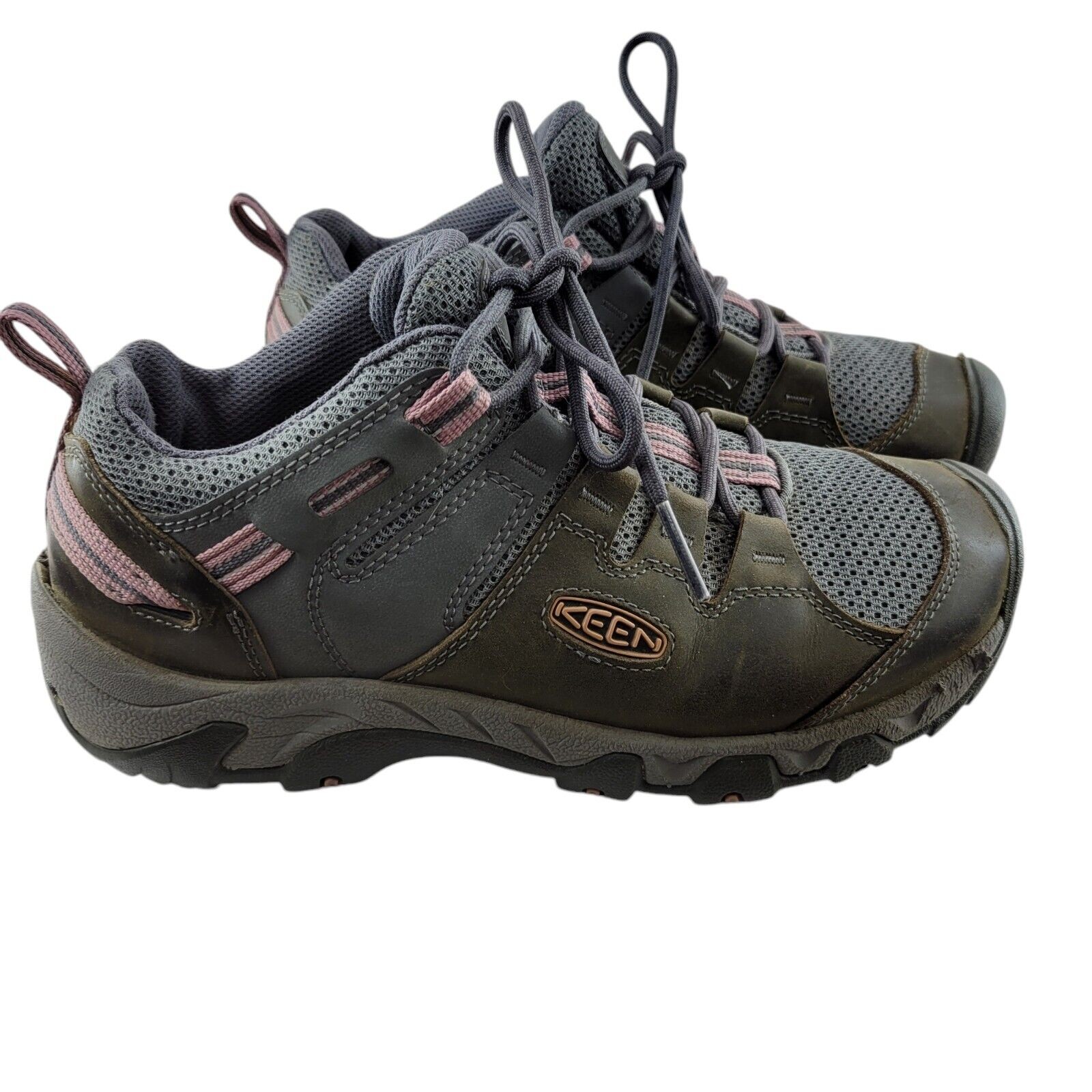 Keen Sneakers Donna 9 Steen Ventilate Escursionismo Gorpcore Trail Outdoor Grigio Rosa