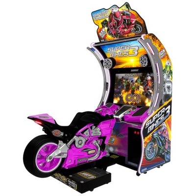 Raw Thrills Super Bikes 3 Arcade Driving Racing Game