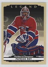 2022-23 Upper Deck Parkhurst Champions SP Legends Patrick Roy #341 HOF 18en