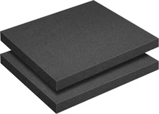 2 Pcs Polyurethane Foam Sheet- 16 X 12 X 1.5 Inch Cuttable Foam Inserts for Case