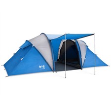Trail Hartland 4 Man Family Tunnel Tent Darkened Bedrooms 3000mm HH Camping