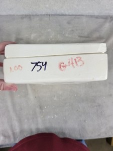 Vintage Ceramic Slip Casting Mold Cowboy Boot Plaque