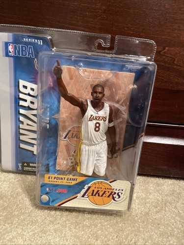 McFarlane NBA Series 11 Kobe Bryant 81 Point Game RARE Lakers Figure