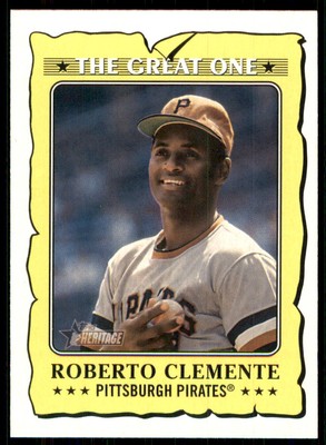 2021 Topps Heritage The Great One Roberto Clemente Pittsburgh Pirates #GO-22