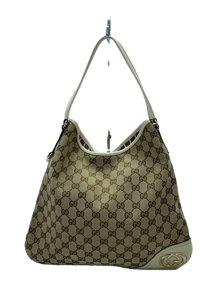 GUCCI Canvas Handbag Model 169947 in Brown