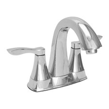 Premier 3577638 Waterfront 4" Centerset 2-Handle Bathroom Faucet w/ Drain Chrome