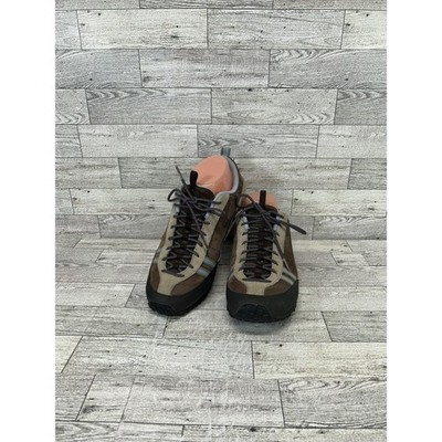 The North Face Apt 5 Brown Suede Hiking Lace Shoes Women SZ 8