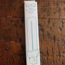 TCP 32009 9W 2-Pin PL Tube Compact Fluorescent Lamp Bulb Warm White 2700K
