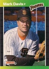 1989 Donruss #65 Mark Davis